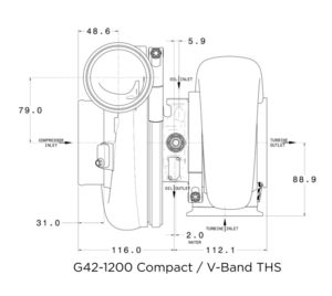 Flange diagram garrett g42 compact